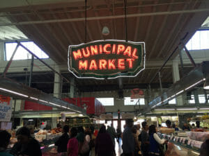 Municipal Market sign